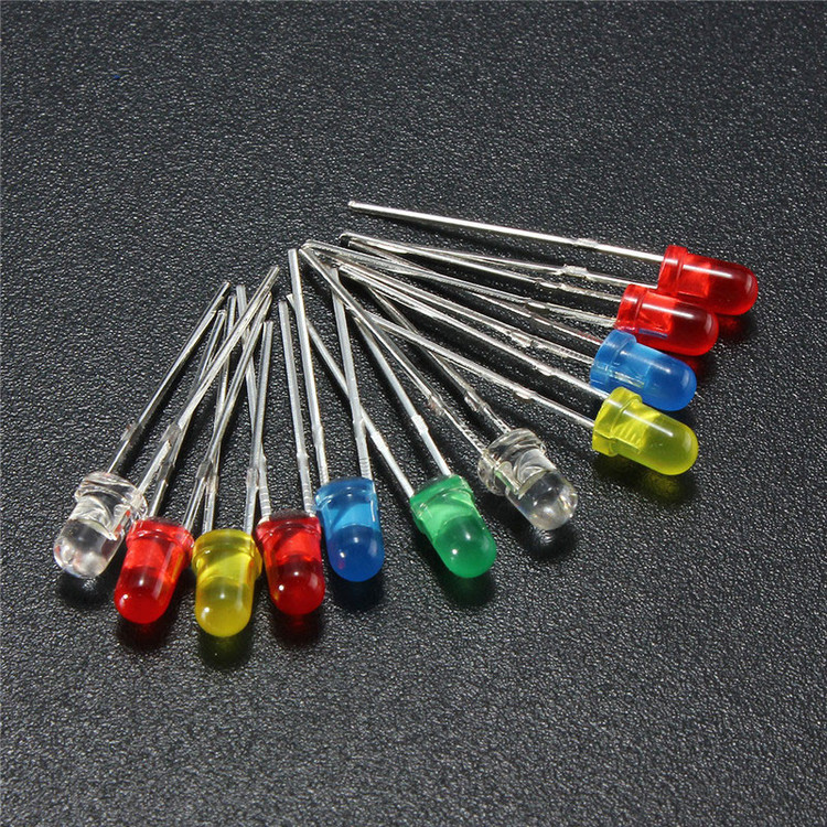 دیود LED مدل D5mm Red بسته 12 عددی