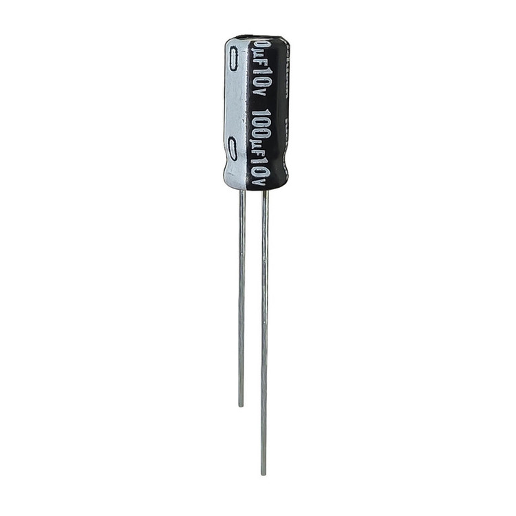 خازن الکترولیت 100 میکروفاراد 10 ولت نیچیکون مدل SK-10010 بسته 16 عددی
