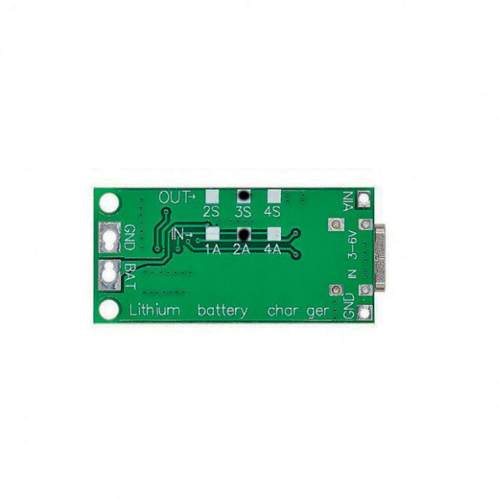 ماژول شارژ باتری لیتیومی 3 سل 2 آمپر مدل USB TYPE-C