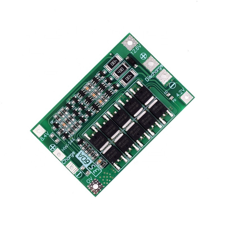ماژول محافظ شارژ و دشارژ باتری لیتیومی مدل 3S-60A کد Balaned-10mos