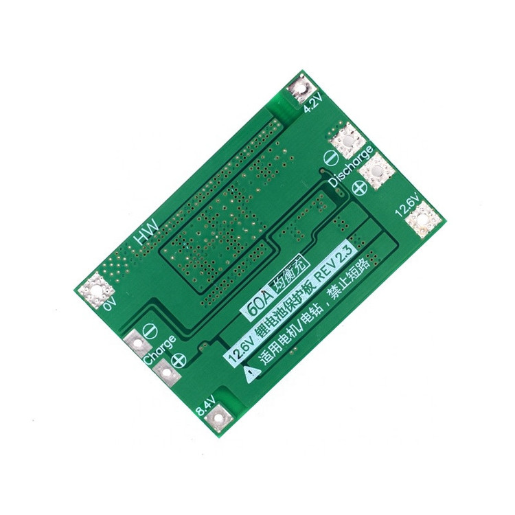 ماژول محافظ شارژ و دشارژ باتری لیتیومی مدل 3S-60A کد Balaned-10mos