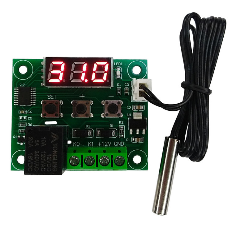 ماژول ترموستات کنترل دما مدل W1209