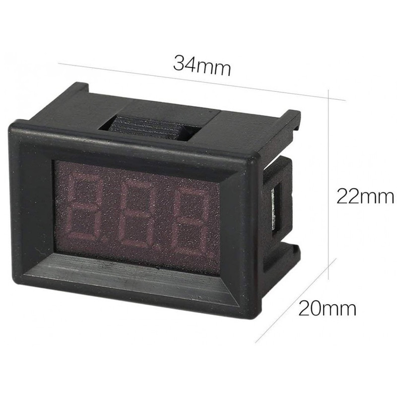 ماژول ولت متر دیجیتال مدل R0-100V-0.36