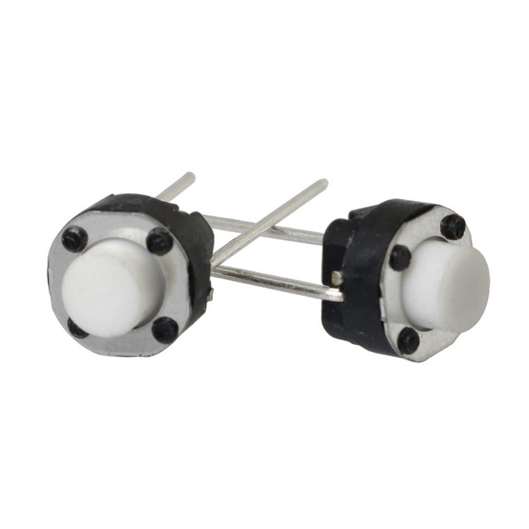 میکرو سوئیچ گرد مدل TACT-6x6x5-2PIN بسته 20 عددی