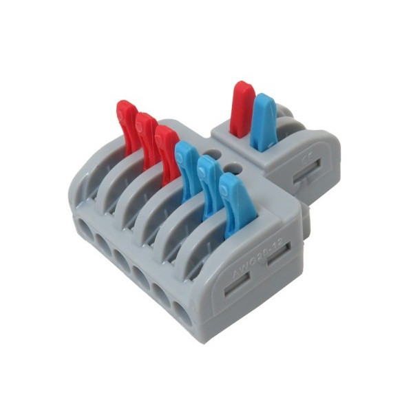 کانکتور فشاری دو به شش مدل RDC-206