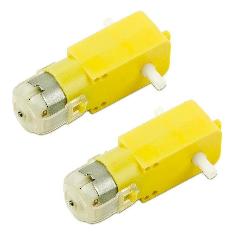 موتور گیربکس مدل 250RPM 3-6v بسته 2 عددی