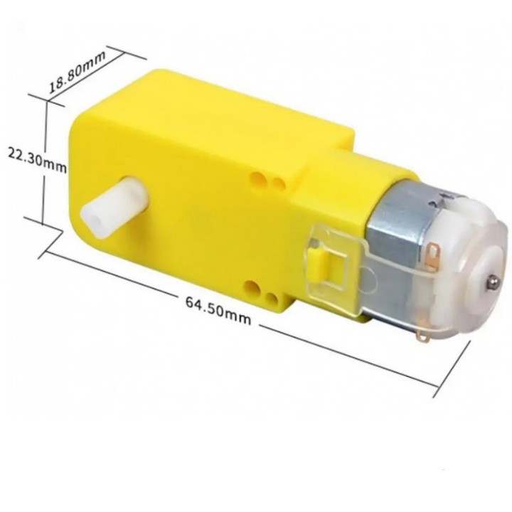 موتور گیربکس مدل 250RPM 3-6v بسته 2 عددی