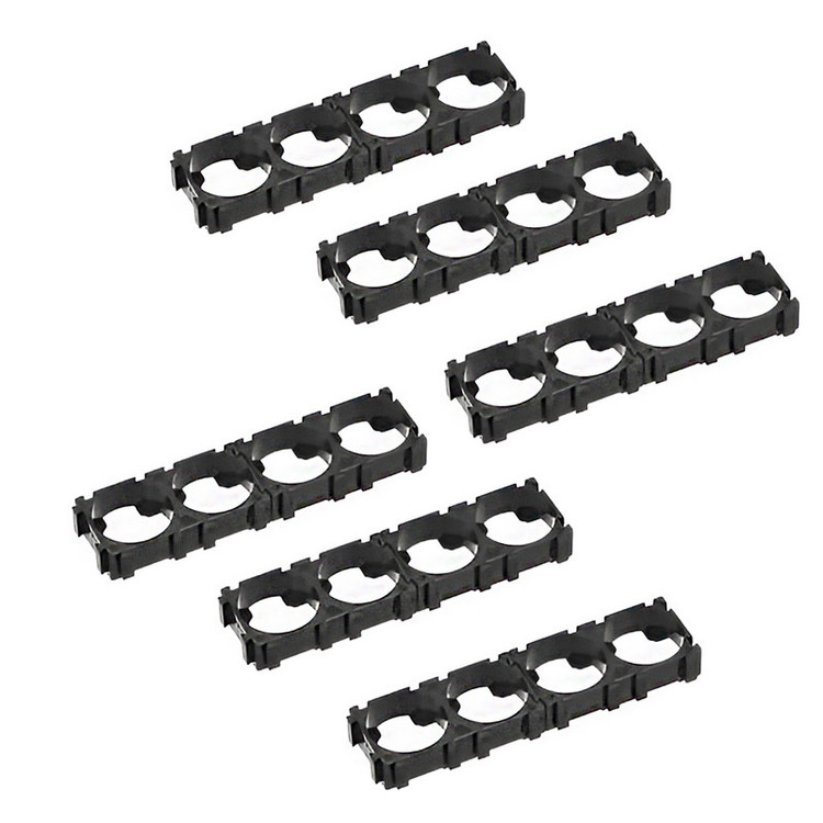 نگهدارنده باتری لیتیومی مدل 4cell-18650 بسته 6 عددی
