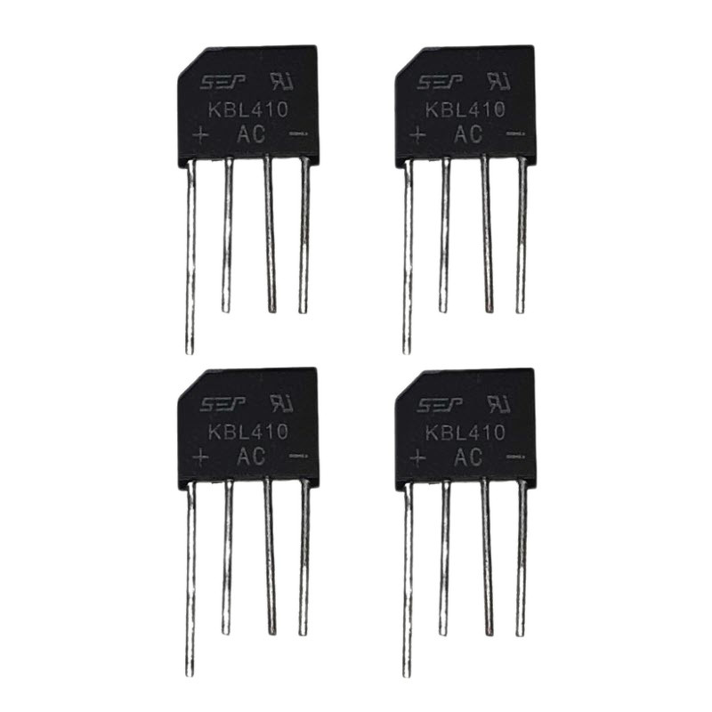 پل دیود مدل KB410 بسته 4 عددی