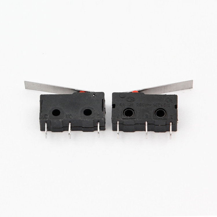 میکرو سوئیچ اهرم دار مدل 5A-250V بسته 5 عددی