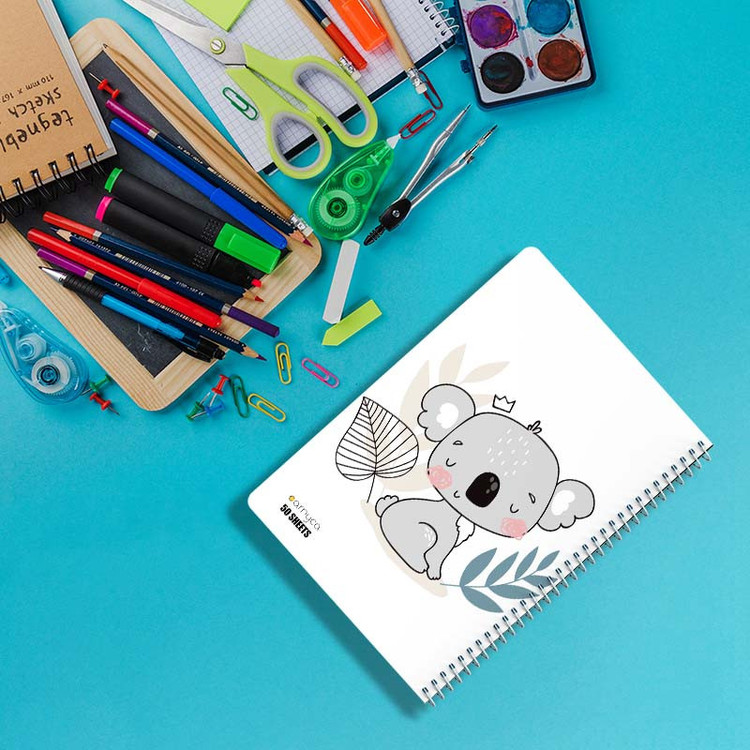 دفتر نقاشی 50 برگ کارنیکا طرح کودکان Kids کد 32073 مجموعه 4 عددی