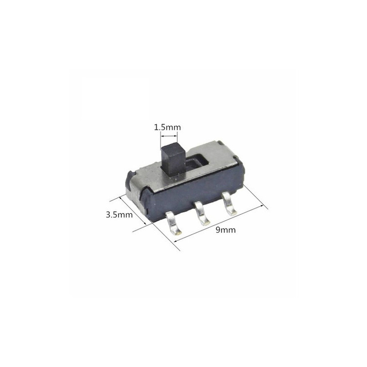 کلید کشویی دو حالته بتا مدل SMD-DS4 بسته 5 عددی