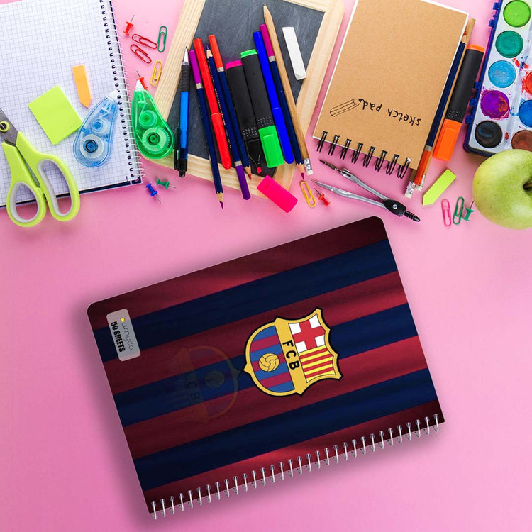 دفتر نقاشی 50 برگ کارنیکا طرح بارسلونا Barcelona کد 31735 مجموعه 4 عددی
