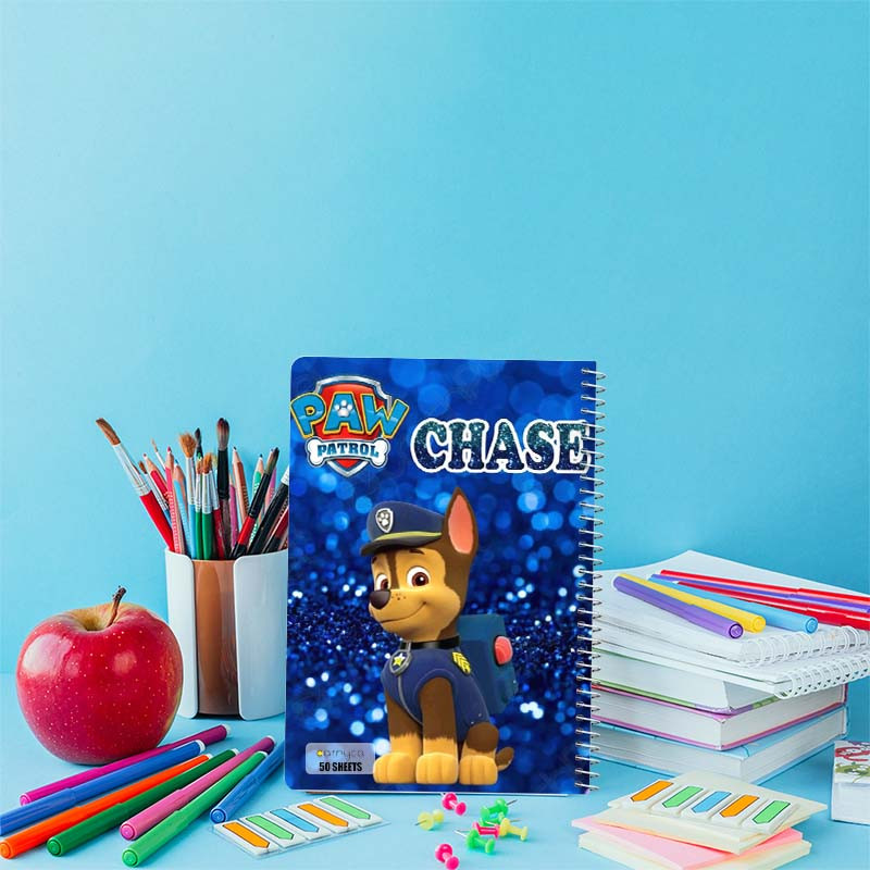 دفتر نقاشی 50 برگ کارنیکا طرح سگ های نگهبان paw patrol کد 98208 مجموعه 4 عددی