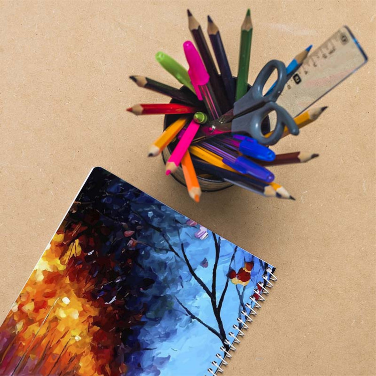 دفتر نقاشی 50 برگ کارنیکا طرح نقاشیهای آبرنگی Watercolor Paintings کد 16194 مجموعه 4 عددی