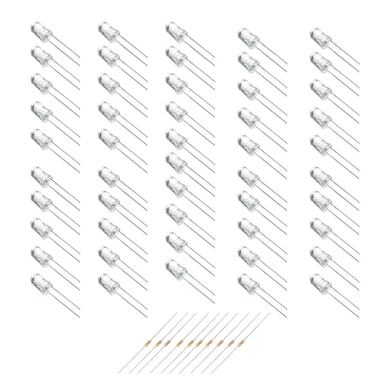 دیود ال ای دی مدل M2 کد 350 بسته 50 عددی