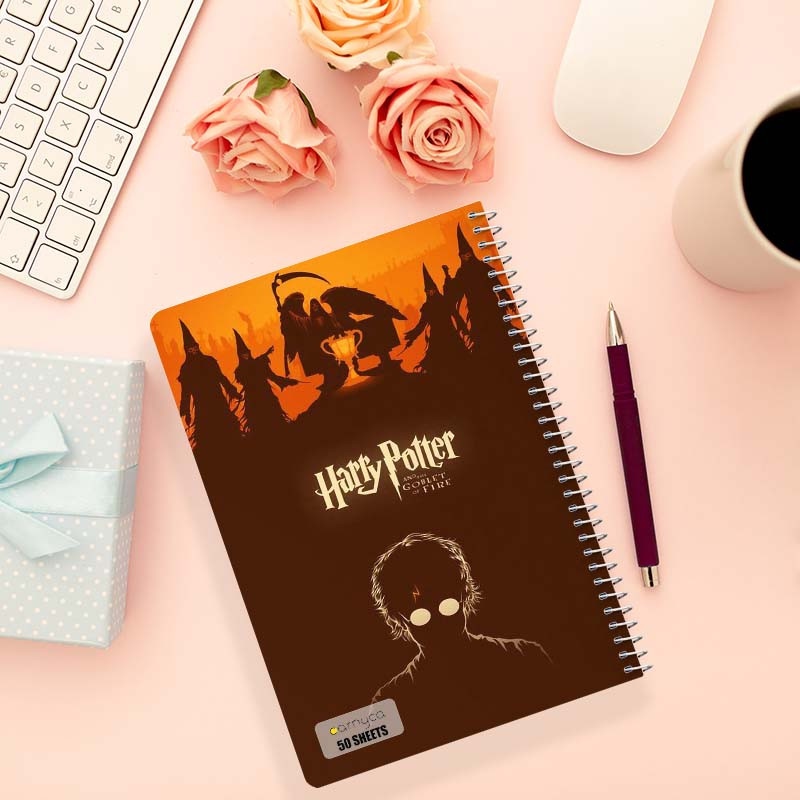 دفتر نقاشی 50 برگ کارنیکا طرح هری پاتر Harry Potter کد 67527 مجموعه 4 عددی