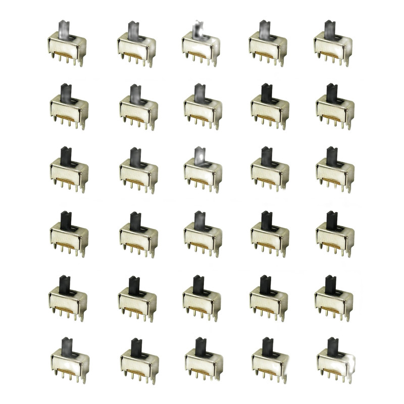 کلید کشویی مینیاتوری مدل KM-KV006 بسته 30 عددی