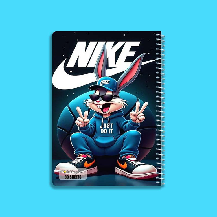 دفتر نقاشی 50 برگ کارنیکا طرح باگز بانی The Bugs Bunny کد 82680 مجموعه 4 عددی