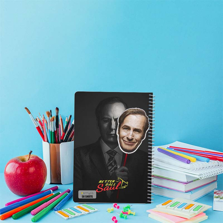 دفتر نقاشی 50 برگ کارنیکا طرح بهتره با سول تماس بگیری Better Call Saul کد 87779 مجموعه 4 عددی