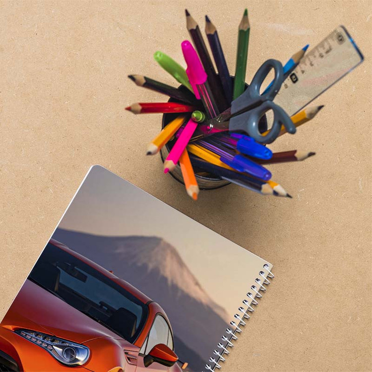 دفتر نقاشی 50 برگ کارنیکا طرح تویوتا جیتی ۸۶ Toyota GT86 کد 66489 مجموعه 4 عددی