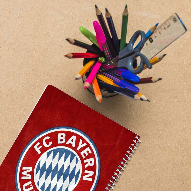 دفتر نقاشی 50 برگ کارنیکا طرح بایرن مونیخ Bayern Munich کد 69952 مجموعه 4 عددی