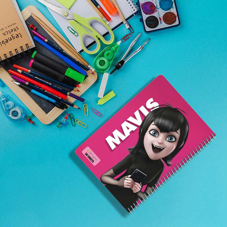 دفتر نقاشی 50 برگ کارنیکا طرح هتل ترانسیلوانیا Hotel Transylvania کد 26823 مجموعه 4 عددی