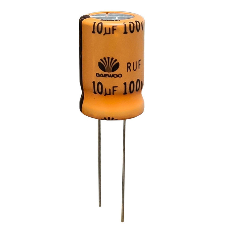 خازن 10 میکروفاراد 100 ولت دوو مدل SK-10100 بسته 16 عددی