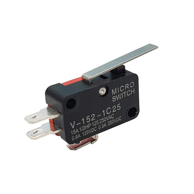 میکروسوئیچ ریز فیشی مدل V-152 اهرم کوتاه