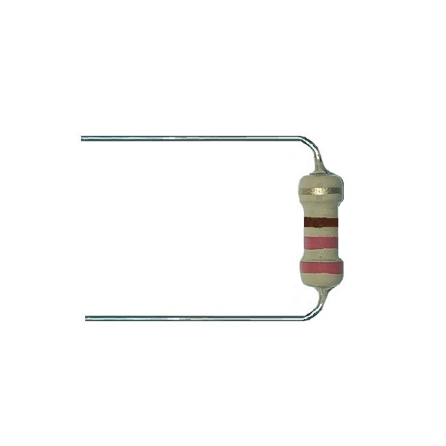 مقاومت 220 اهم مدل R220-1/4W-5% بسته 500 عددی