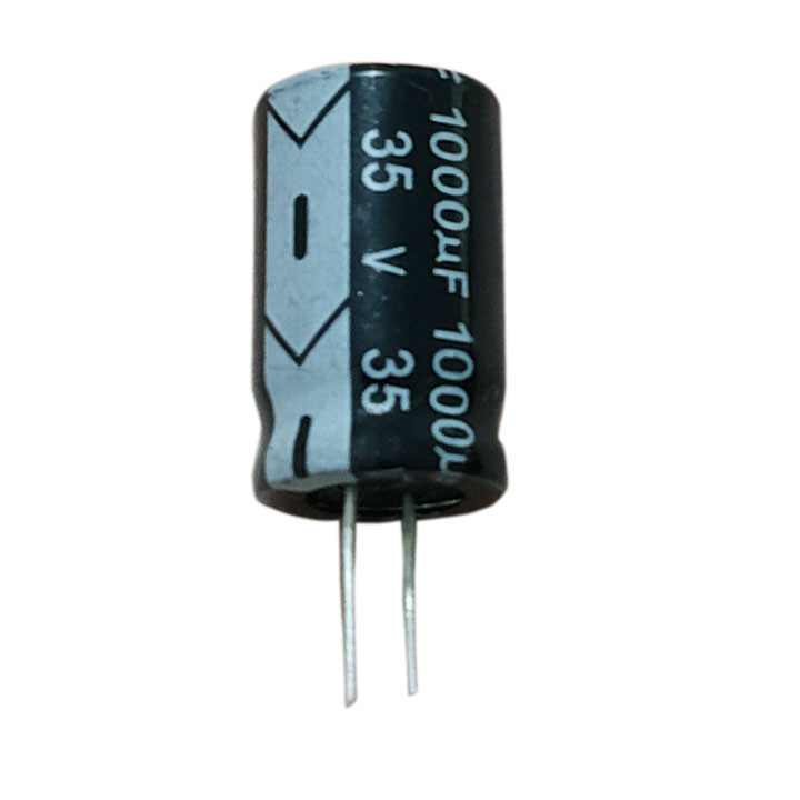 خازن 1000 میکروفاراد تاپ می مدل VT1000µF35V بسته 8 عددی