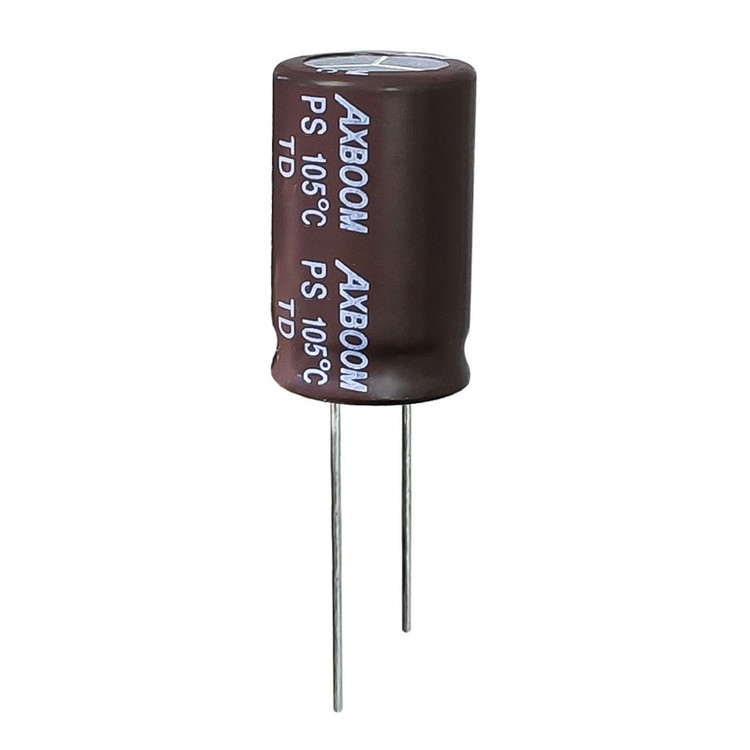 خازن الکترولیت 470 میکروفاراد 35 ولت آکسبوم مدل TEC-47035 بسته 36 عددی
