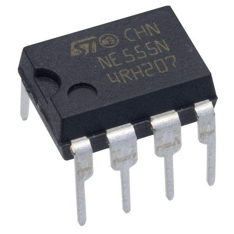آی سی مایکروالکترونیکس استی مدل NE-555N بسته 5 عددی