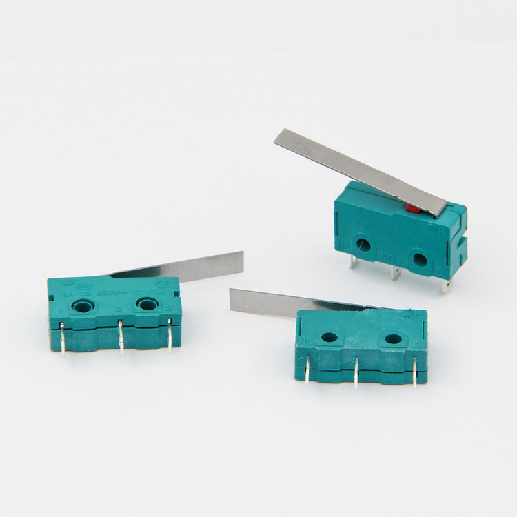 میکرو سوئیچ اهرم دار مدل 5A-125-250V بسته 2 عددی