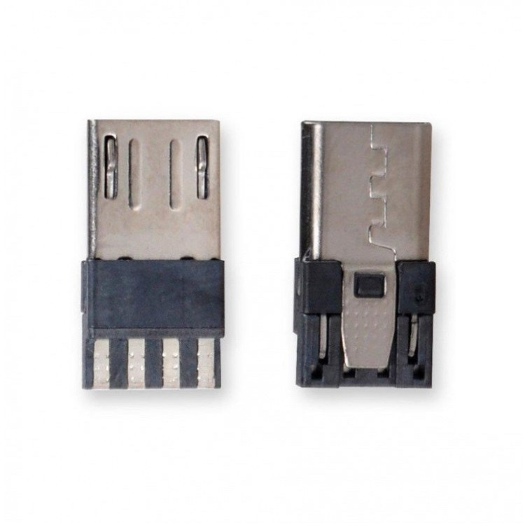 سوکت نری Micro USB مدل 4PIN بسته 2 عددی