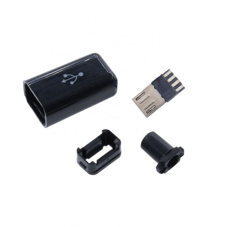 سوکت نری Micro USB مدل 4PIN بسته 2 عددی
