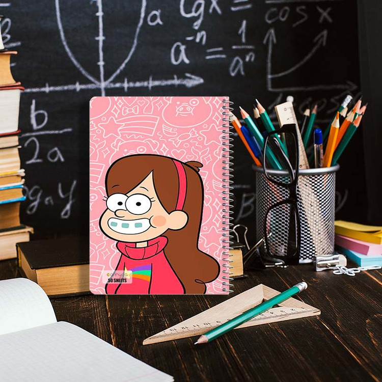 دفتر نقاشی 50 برگ کارنیکا طرح Gravity Falls کد 26437 مجموعه 4 عددی