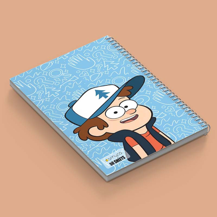 دفتر نقاشی 50 برگ کارنیکا طرح Gravity Falls کد 26437 مجموعه 4 عددی