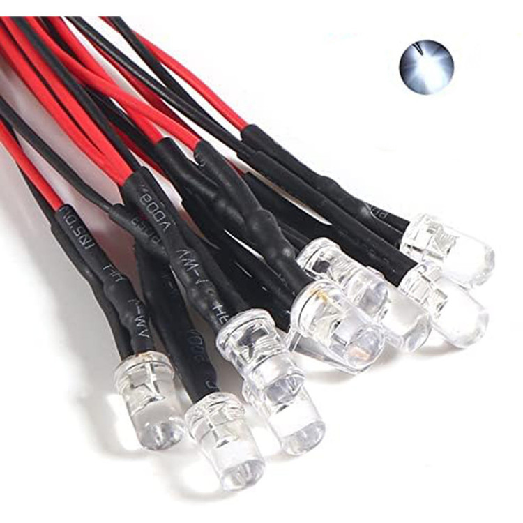 ال ای دی 12 ولت سفید مدل هایبرایت HG-W1215 بسته 20 عددی