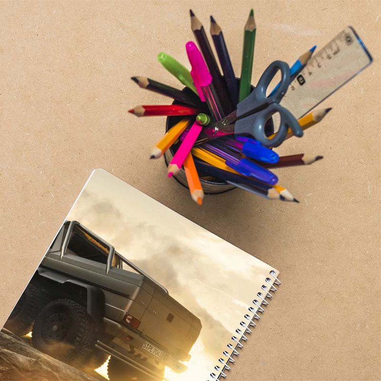 دفتر نقاشی 50 برگ کارنیکا طرح مرسدس‑ا ام جی G۶۳ Mercedes‑AMG G63 کد 14950 مجموعه 4 عددی