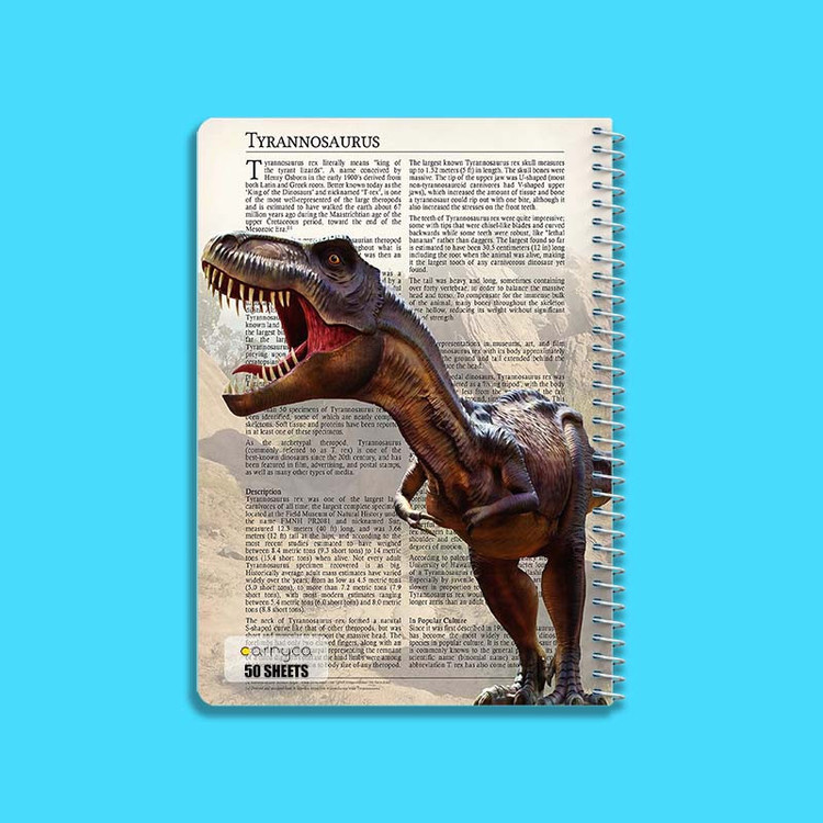 دفتر نقاشی 50 برگ کارنیکا طرح روزنامه وینتج حیوانات Vintage Newspaper Animals کد 60584 مجموعه 4 عددی