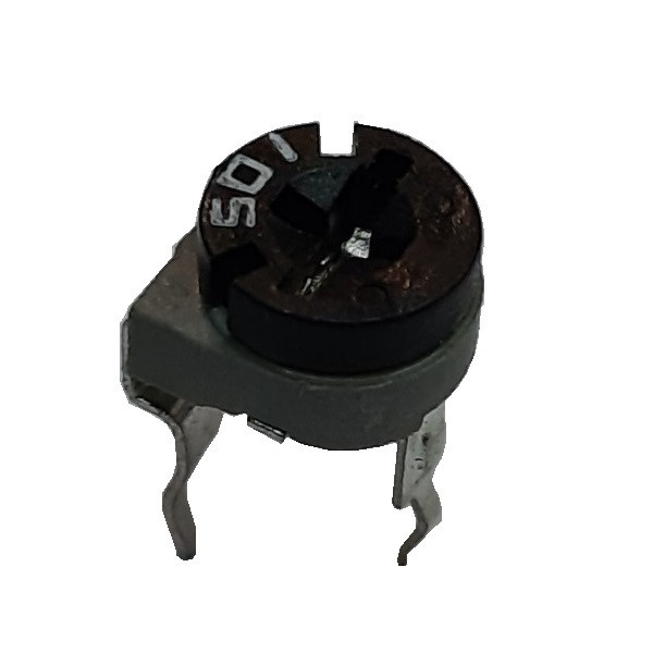 مقاومت پتانسیومتر 1 مگا اهم کد WH06-2-105 بسته 10 عددی
