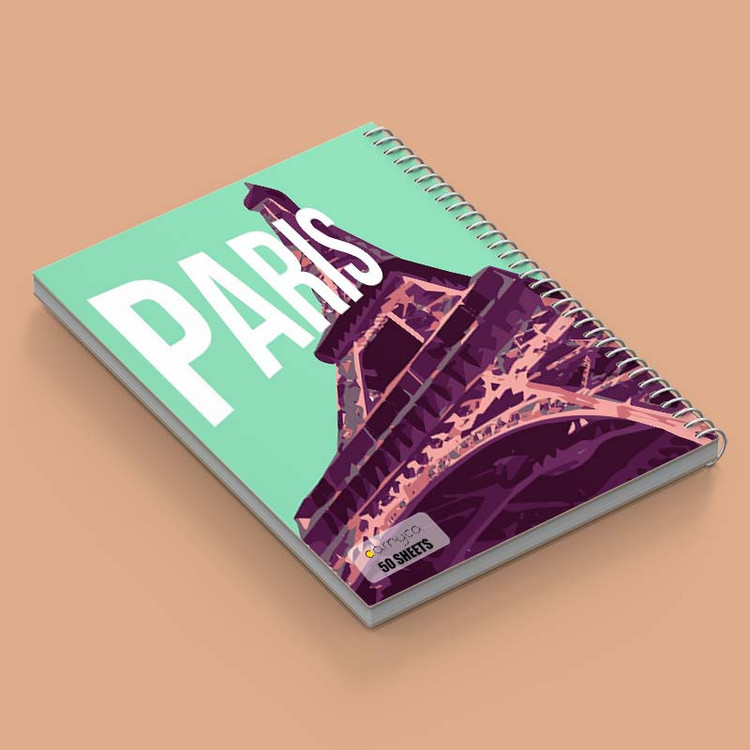 دفتر نقاشی 50 برگ کارنیکا طرح پاریس Paris کد 56487 مجموعه 4 عددی