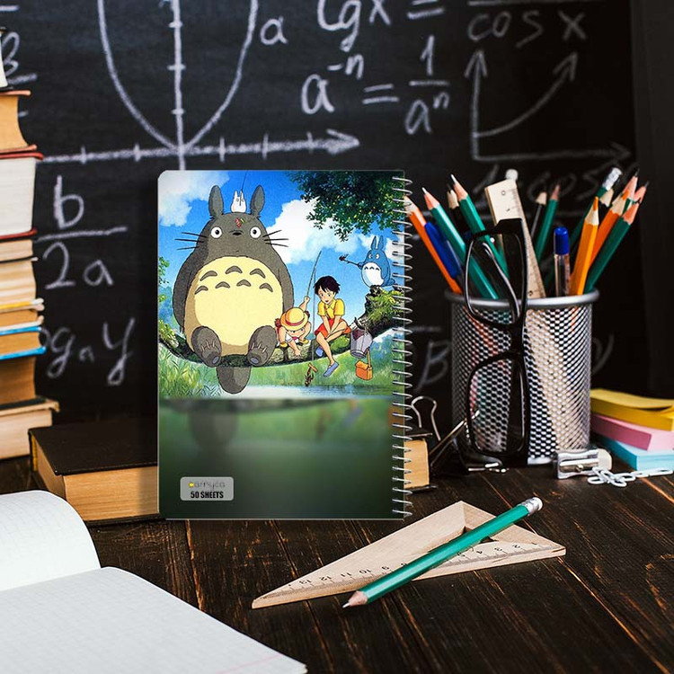دفتر نقاشی 50 برگ کارنیکا طرح همسایه من توتورو My Neighbor Totoro کد 66495 مجموعه 4 عددی