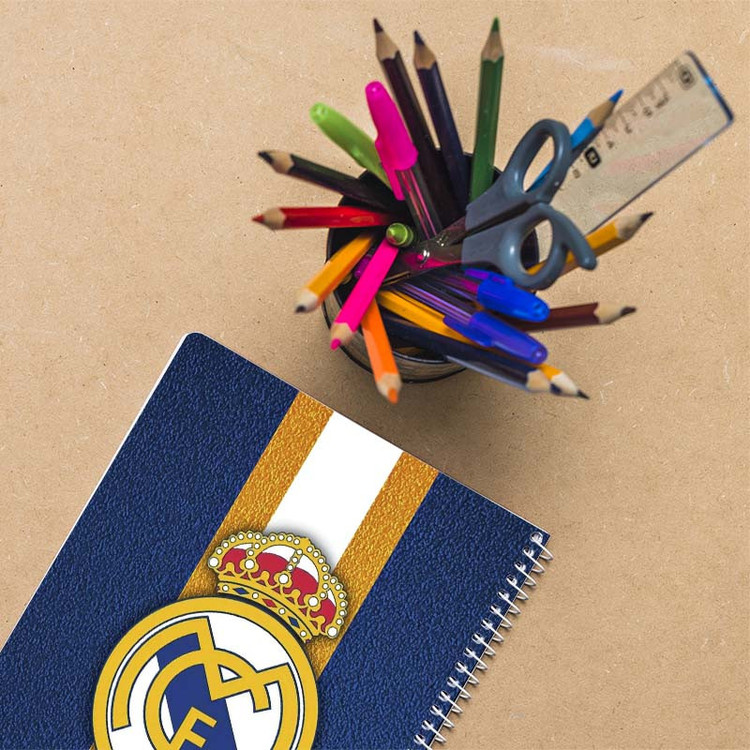 دفتر نقاشی 50 برگ کارنیکا طرح رئال مادرید Real Madrid کد 59088 مجموعه 4 عددی