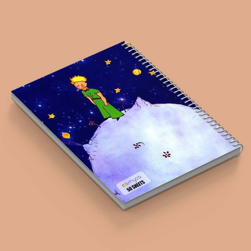 دفتر نقاشی 50 برگ کارنیکا طرح شازده کوچولو The Little Prince کد 83886 مجموعه 4 عددی