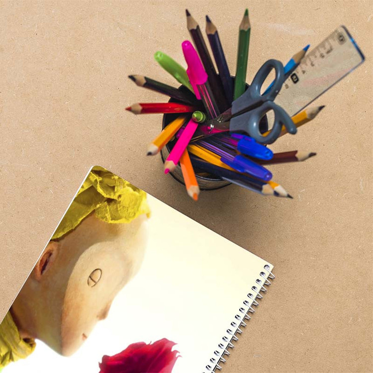 دفتر نقاشی 50 برگ کارنیکا طرح شازده کوچولو The Little Prince کد 83886 مجموعه 4 عددی
