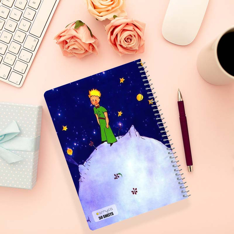دفتر نقاشی 50 برگ کارنیکا طرح شازده کوچولو The Little Prince کد 83886 مجموعه 4 عددی