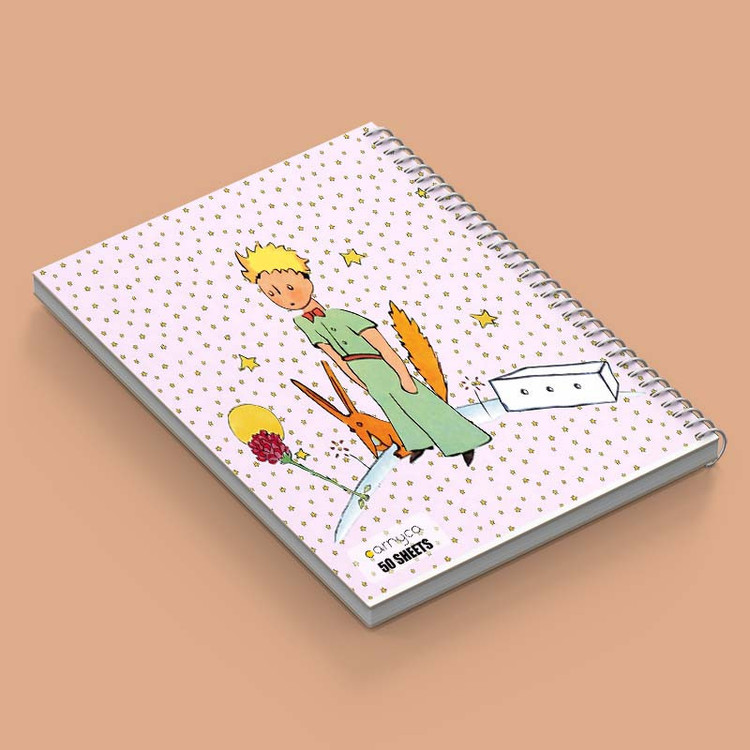 دفتر نقاشی 50 برگ کارنیکا طرح شازده کوچولو The Little Prince کد 43645 مجموعه 4 عددی