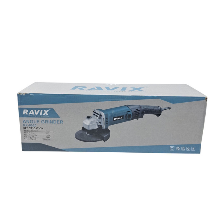 مینی فرز صنعتی دیمر دار 115میلی متری 1300 وات راویکس مدل RX_6020